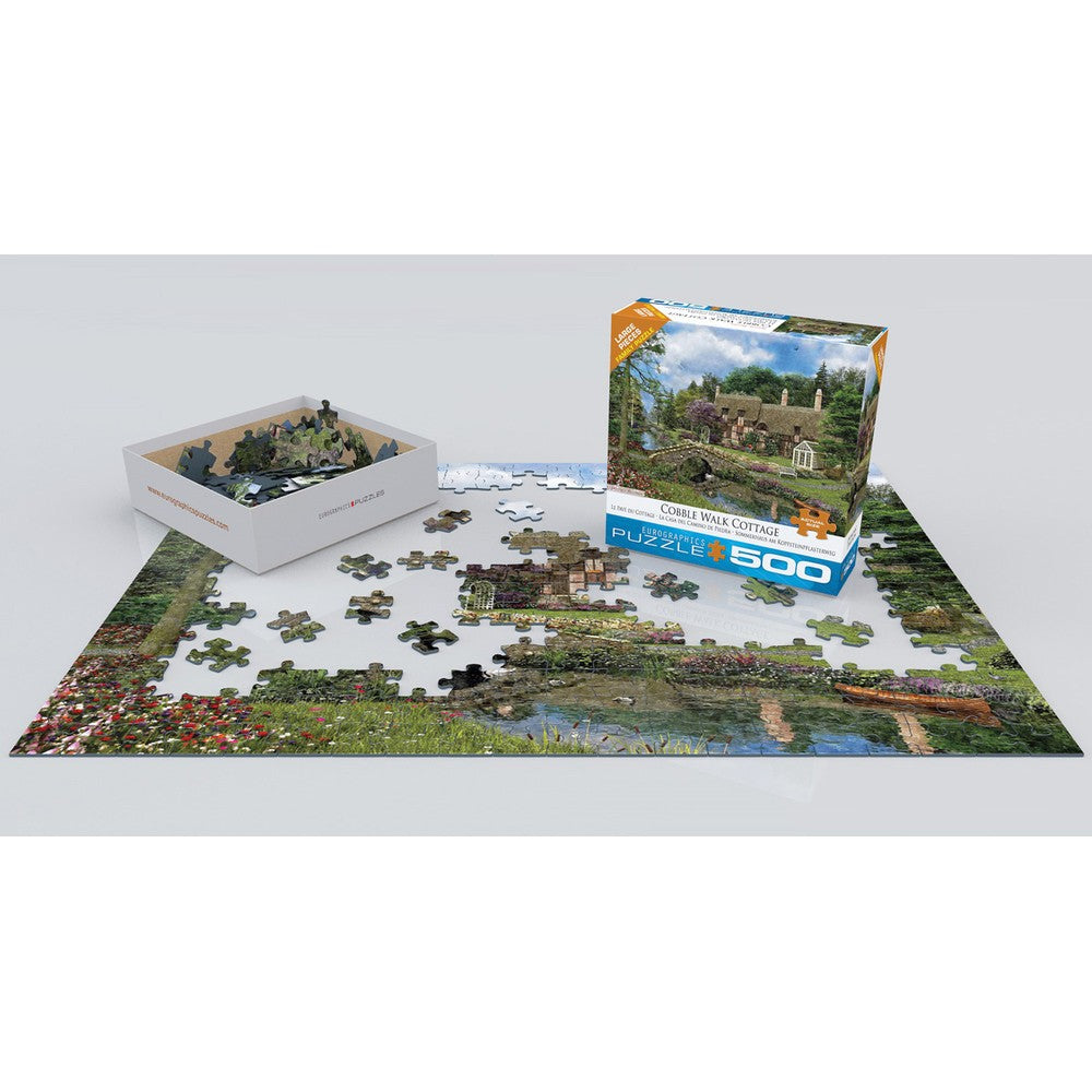 Puzzle - Eurographics - Cobble Walk Cottage 500Pxxl
