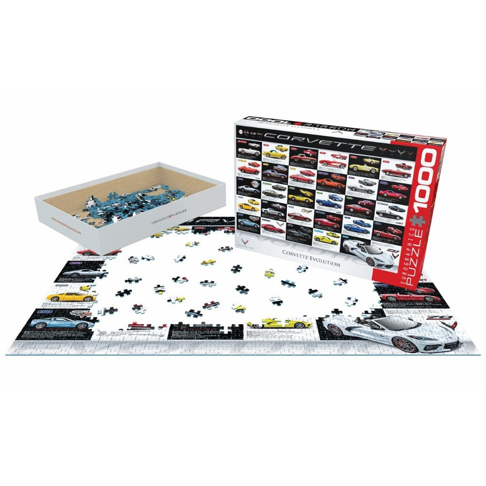Puzzle - Eurographics - Corvette Evolution 1000pc