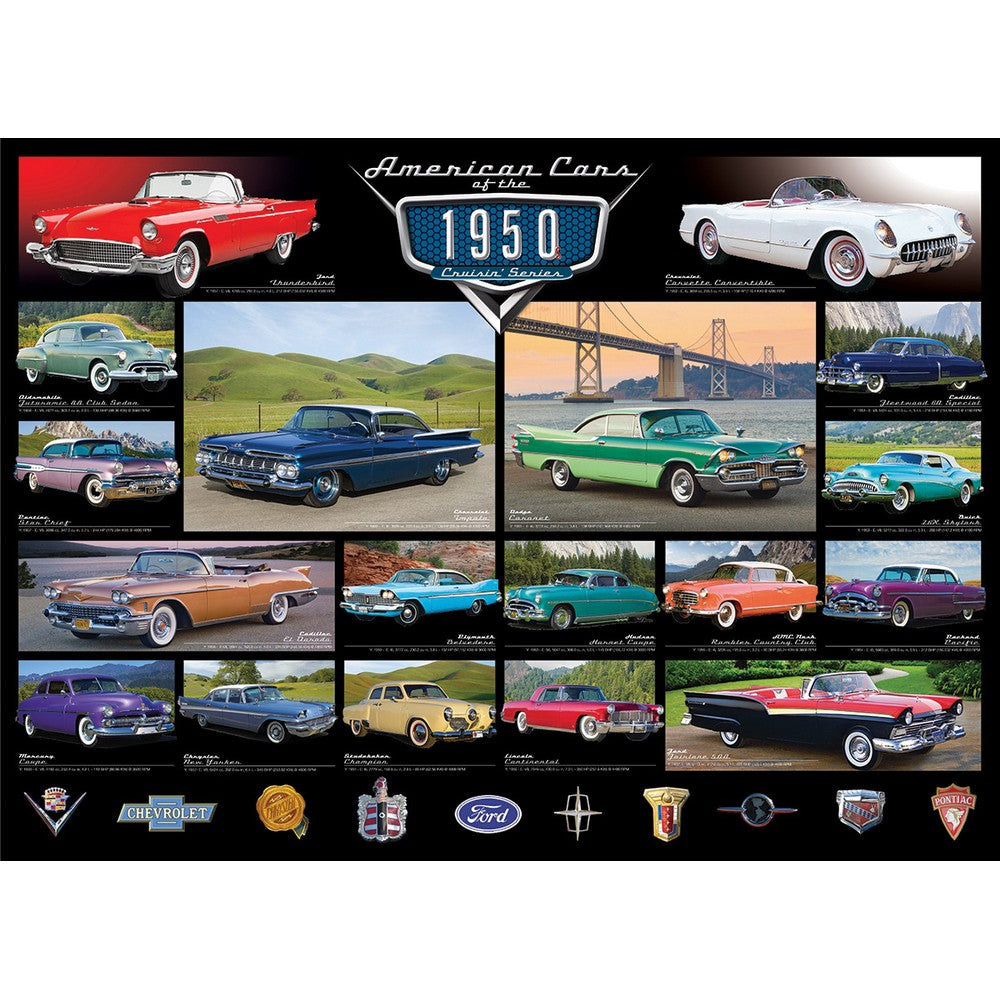 Puzzle - Eurographics - Cruisin' Classics 1950S 1000pc