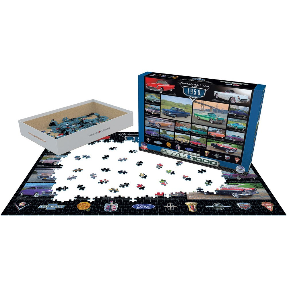 Puzzle - Eurographics - Cruisin' Classics 1950S 1000pc