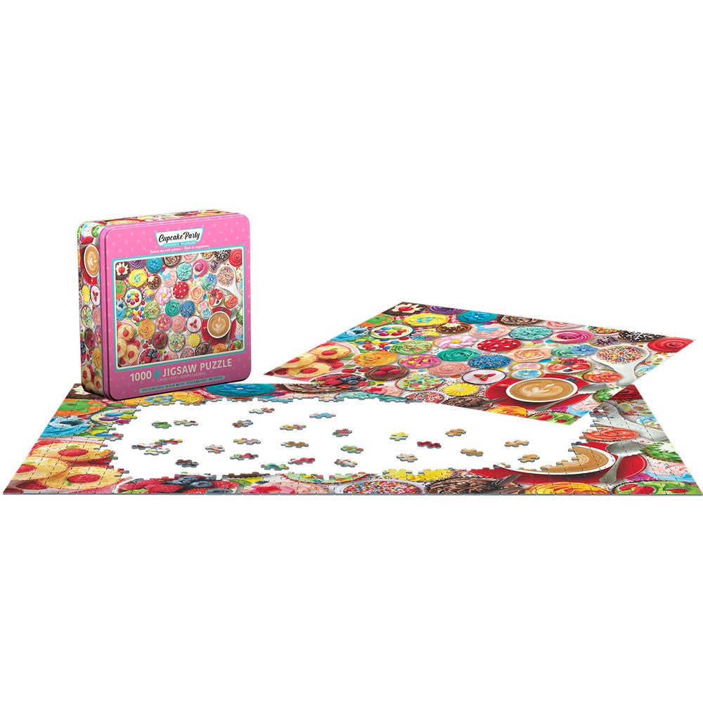 Puzzle - Cupcake Party 1000pc *Tin*