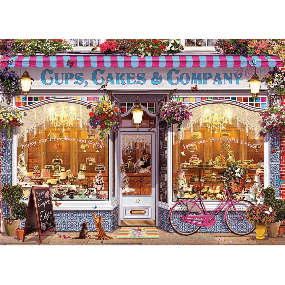 Puzzle - Cups Cakes & Co 1000pc