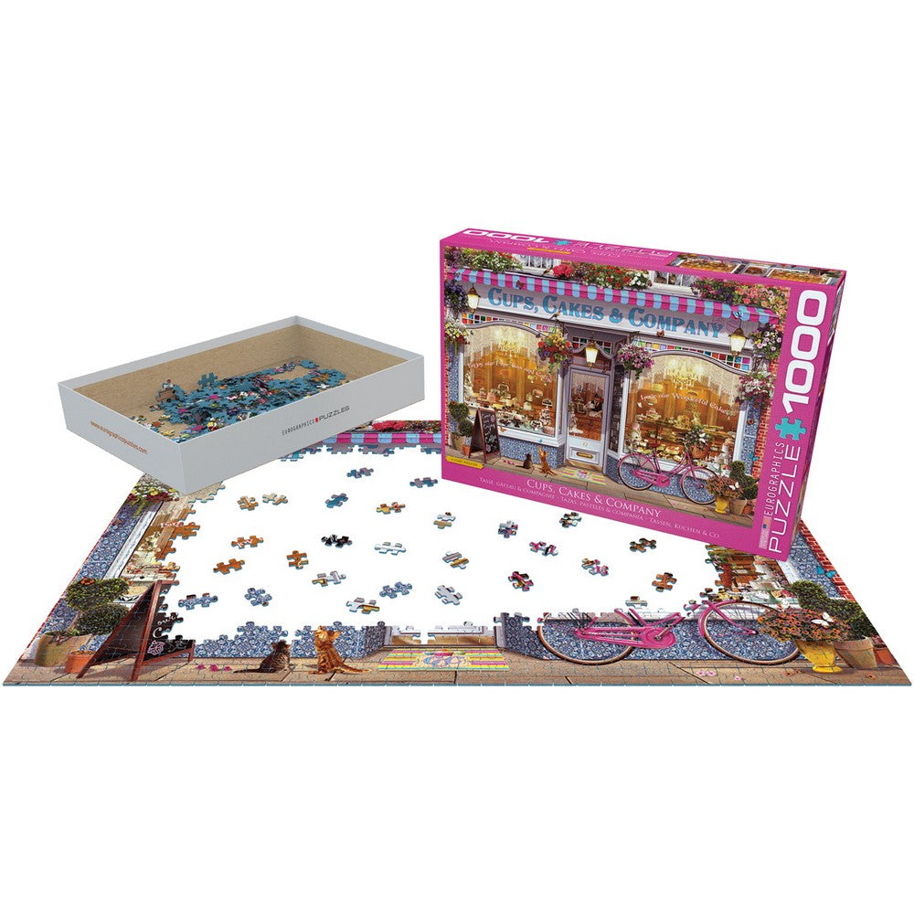 Puzzle - Cups Cakes & Co 1000pc