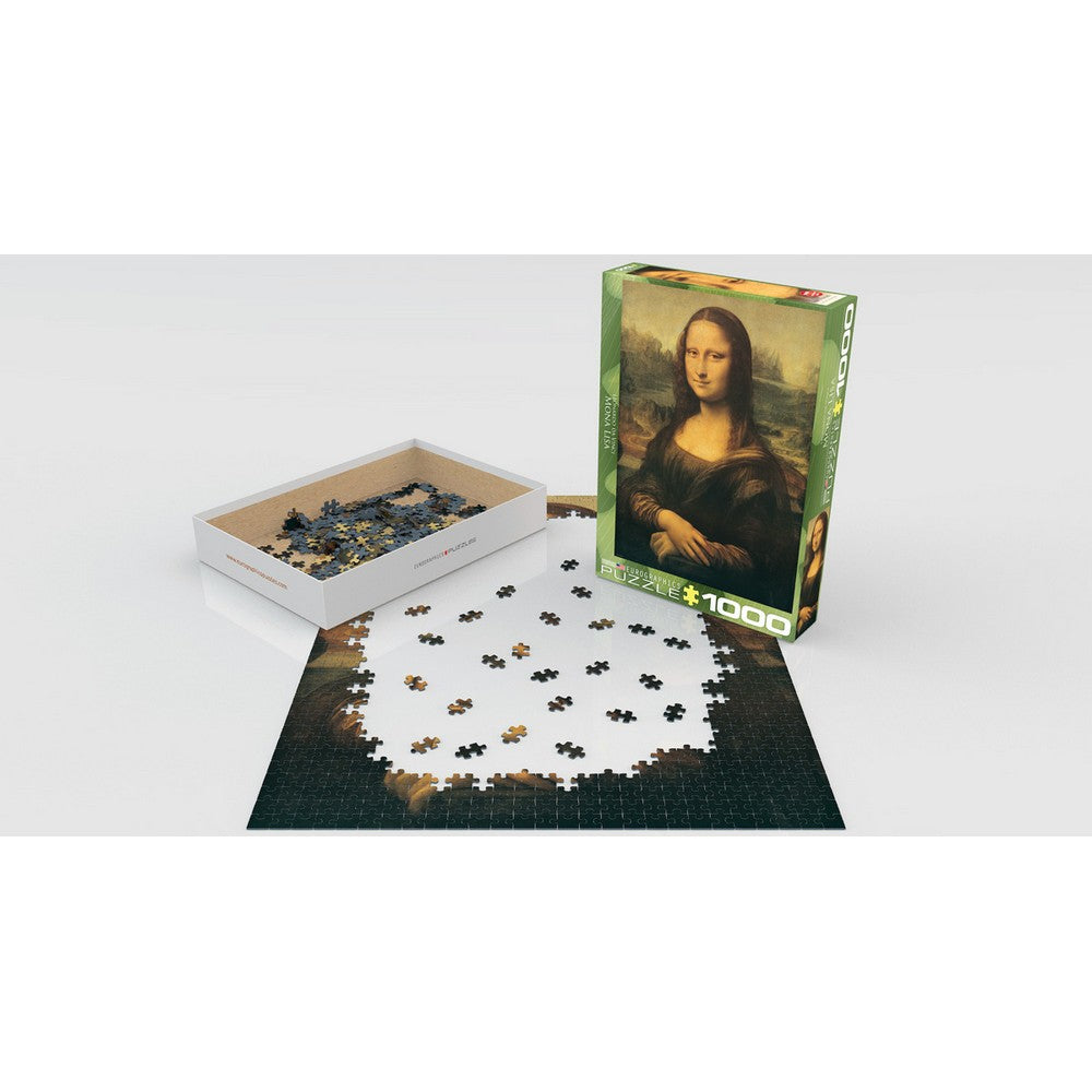 Puzzle - Da Vinci; Mona Lisa 1000pc Eur