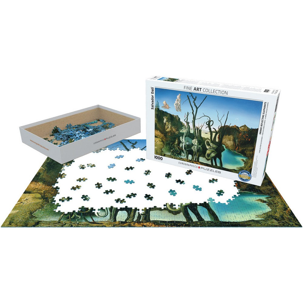 Puzzle - Eurographics - Dali; Swans Reflection Elephnt
