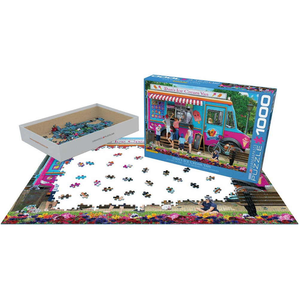 Puzzle - Eurographics - Dan's Ice Cream Van 1000pc
