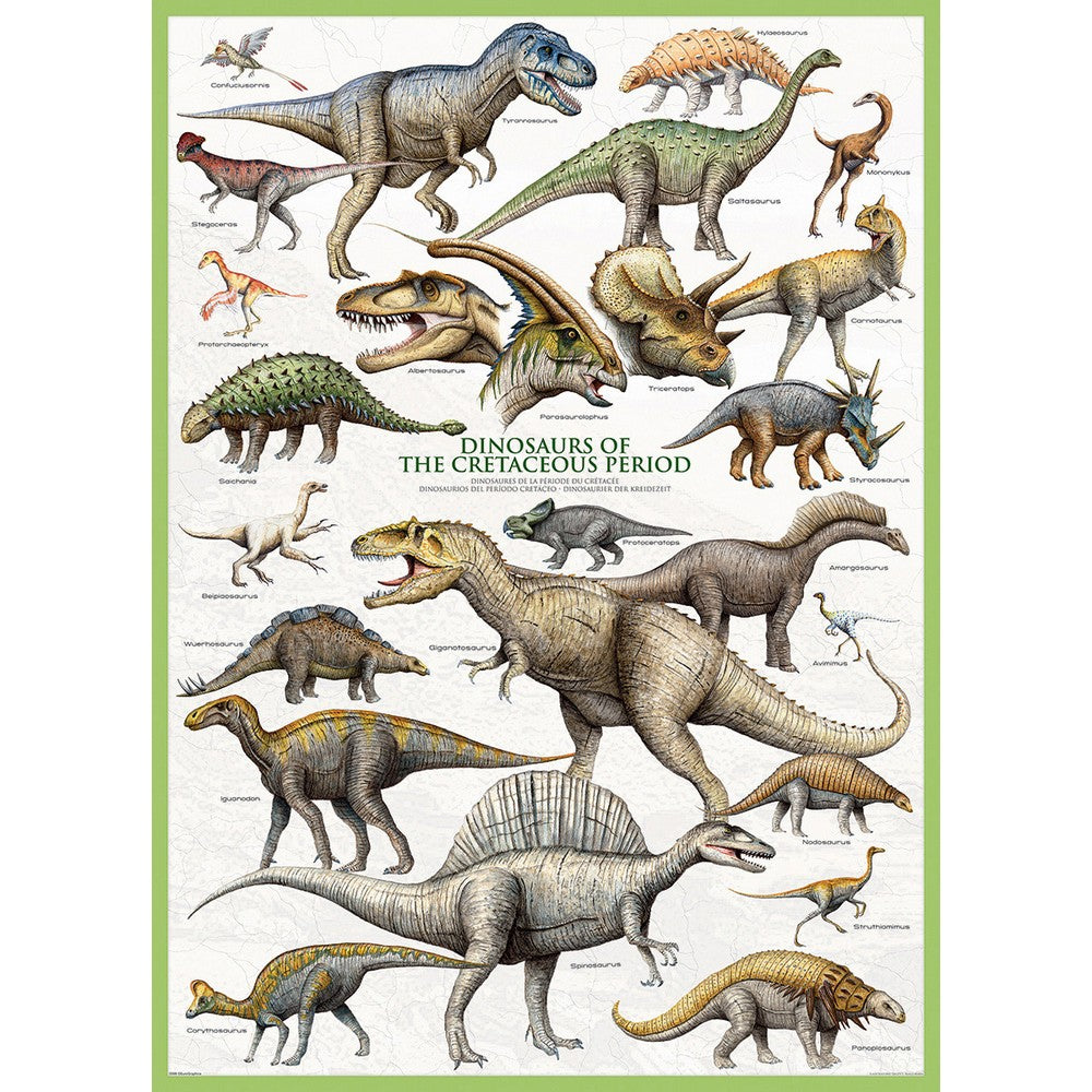 Puzzle - Dinosaurs Cretaceous Period