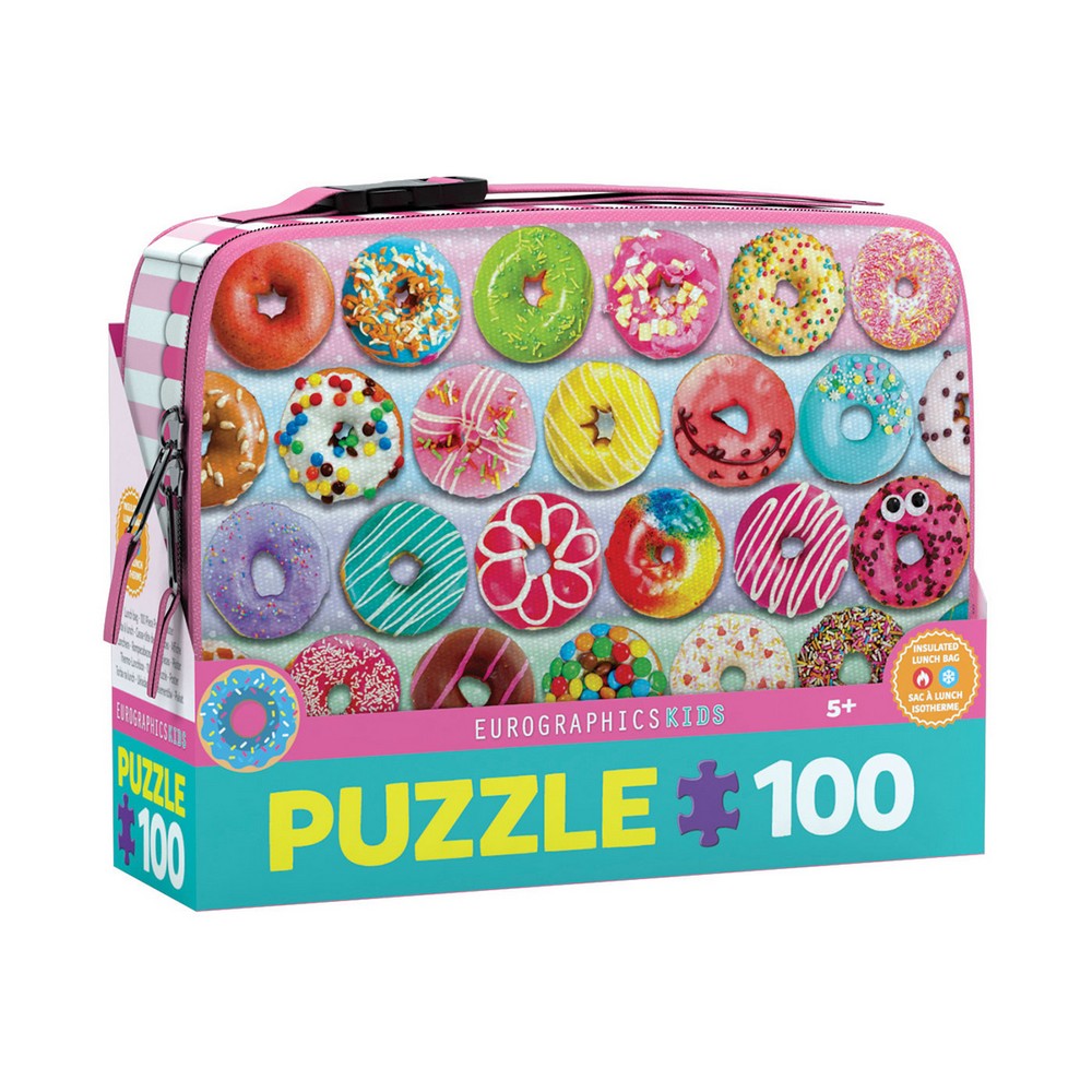 Puzzle - Donuts 100pc Lunch Bag