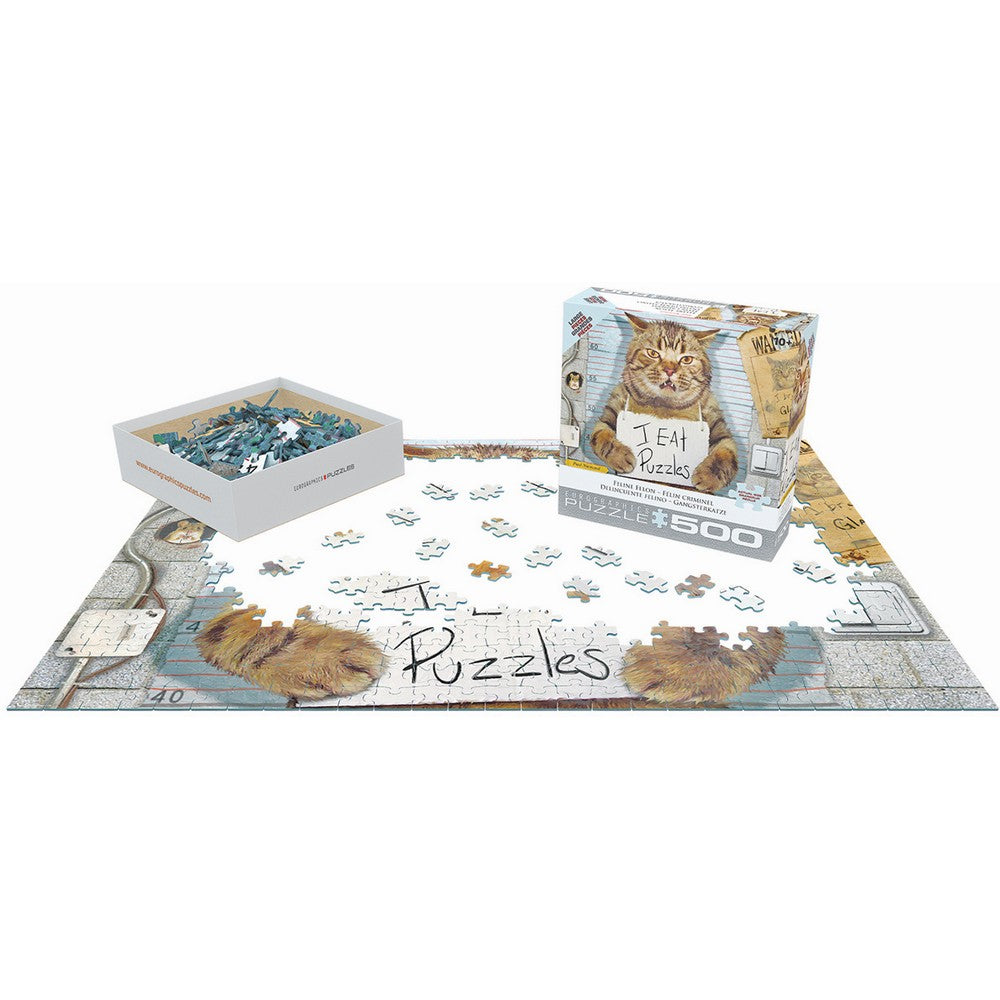 Puzzle - Eurographics - Feline Felon 500pcxl