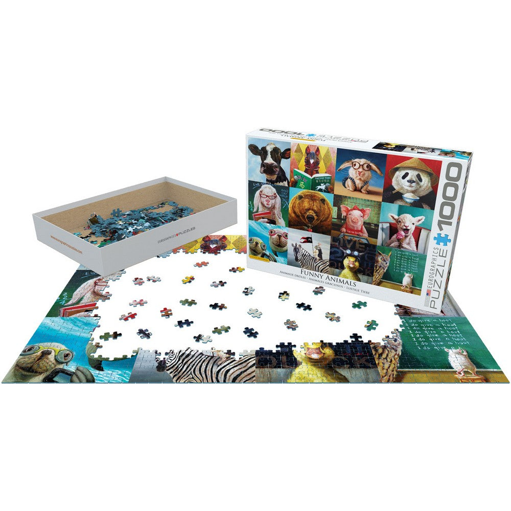 Puzzle - Eurographics - Funny Animals 1000pc