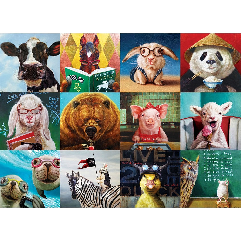 Puzzle - Eurographics - Funny Animals 1000pc