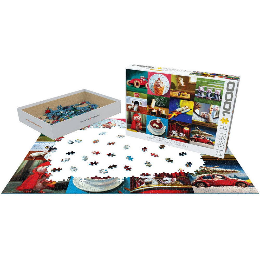 Puzzle - Eurographics - Funny Mice 1000 pc