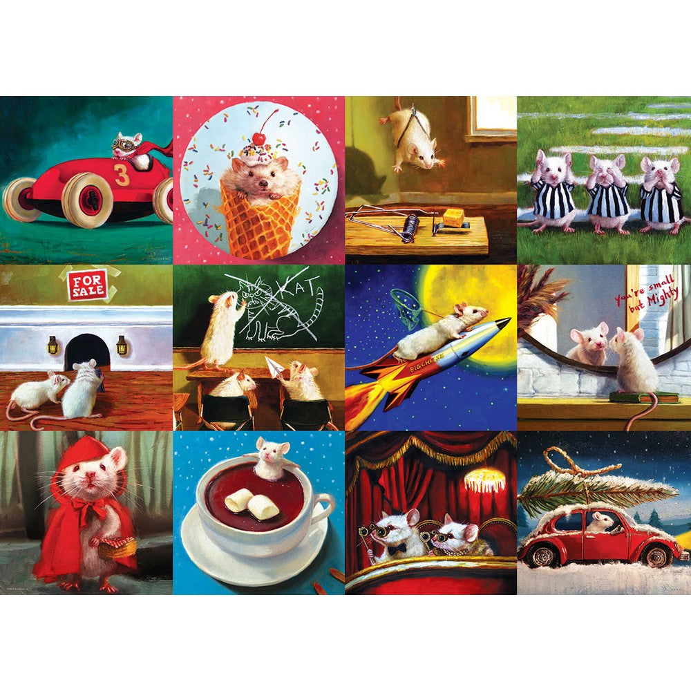 Puzzle - Eurographics - Funny Mice 1000 pc