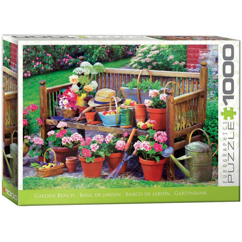 Puzzle - Garden Bench 1000pc