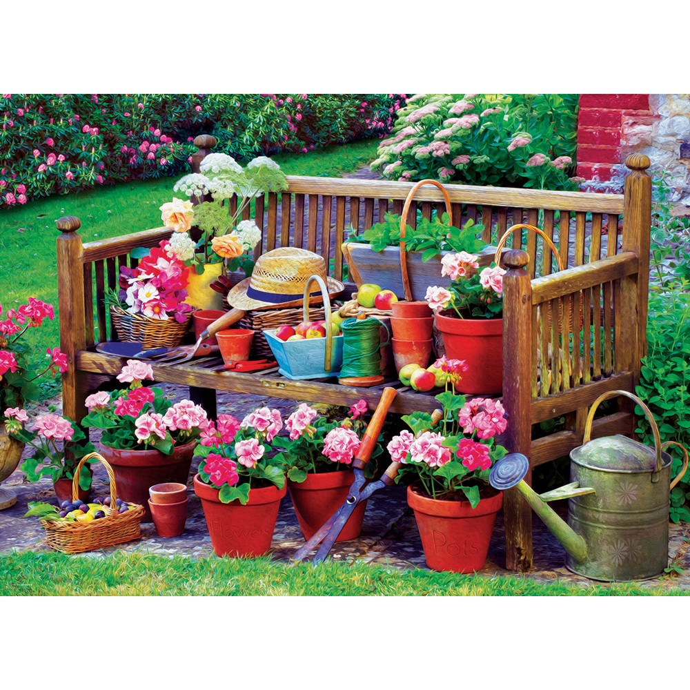 Puzzle - Garden Bench 1000pc