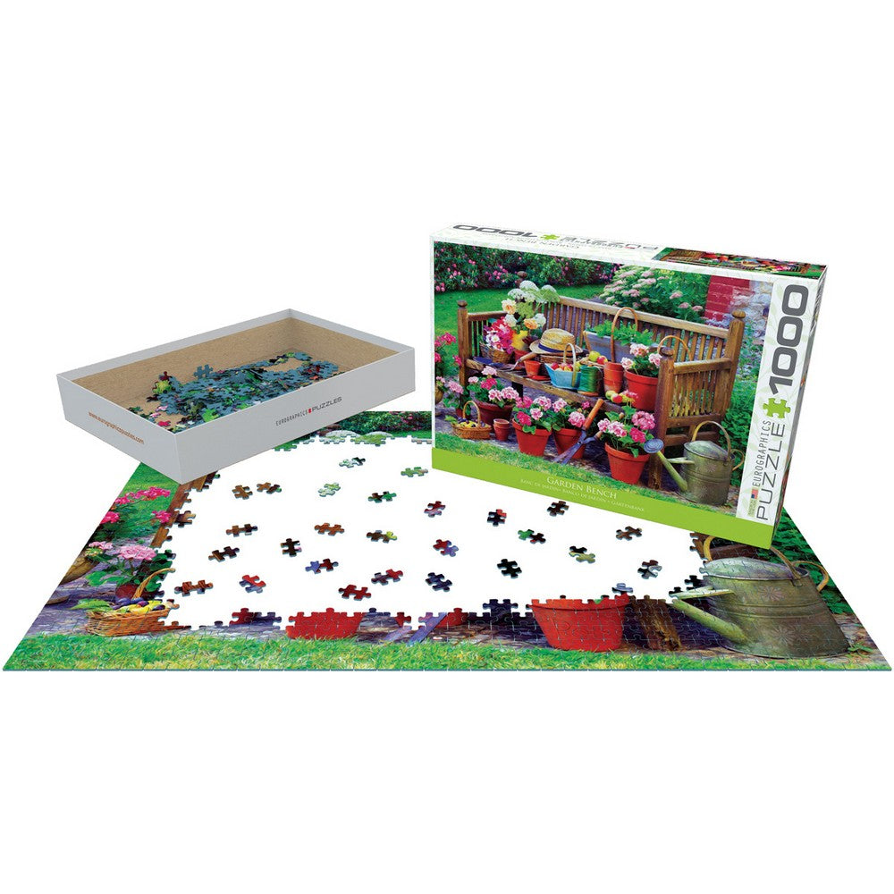 Puzzle - Garden Bench 1000pc