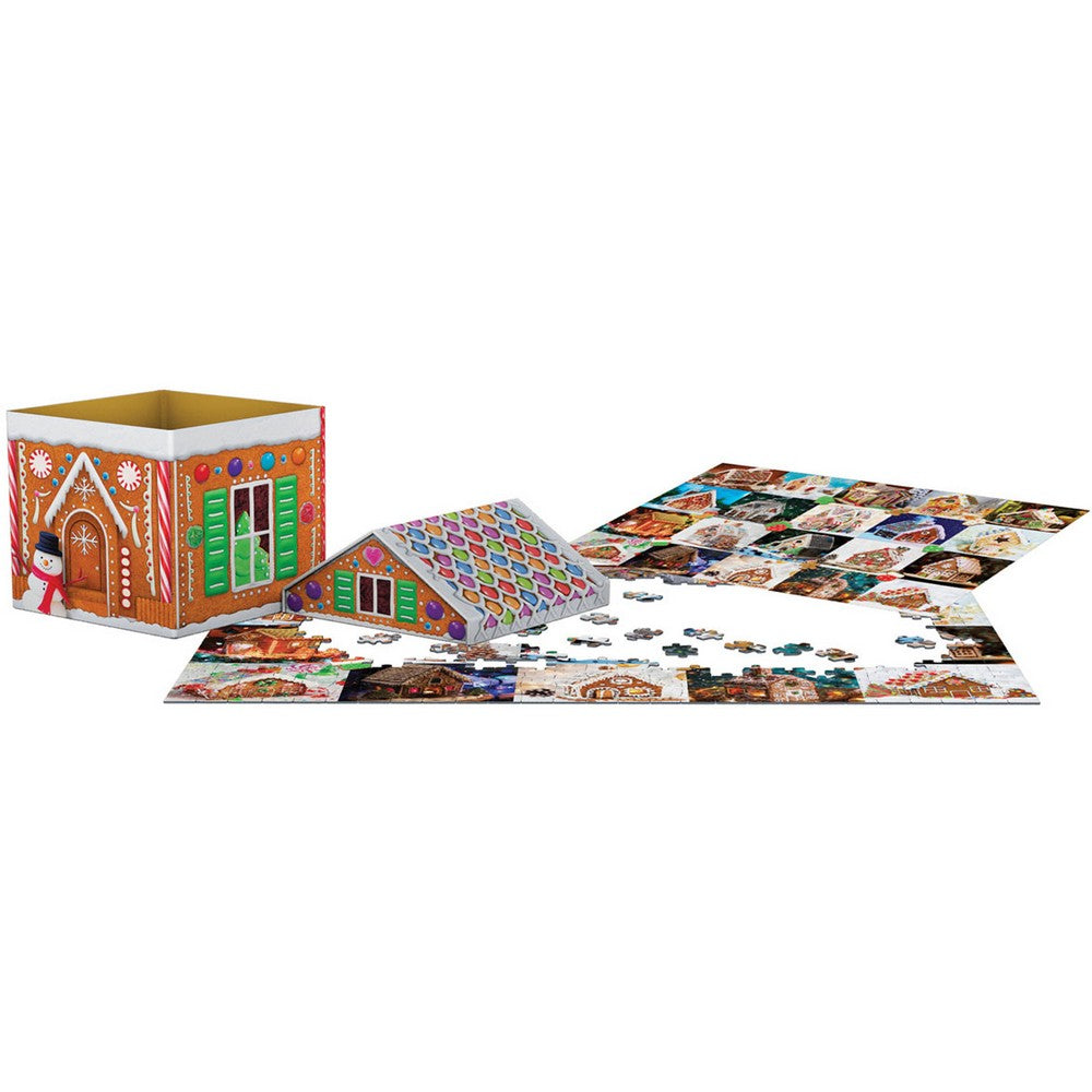 Puzzle - Gingerbread House 550P *Tin