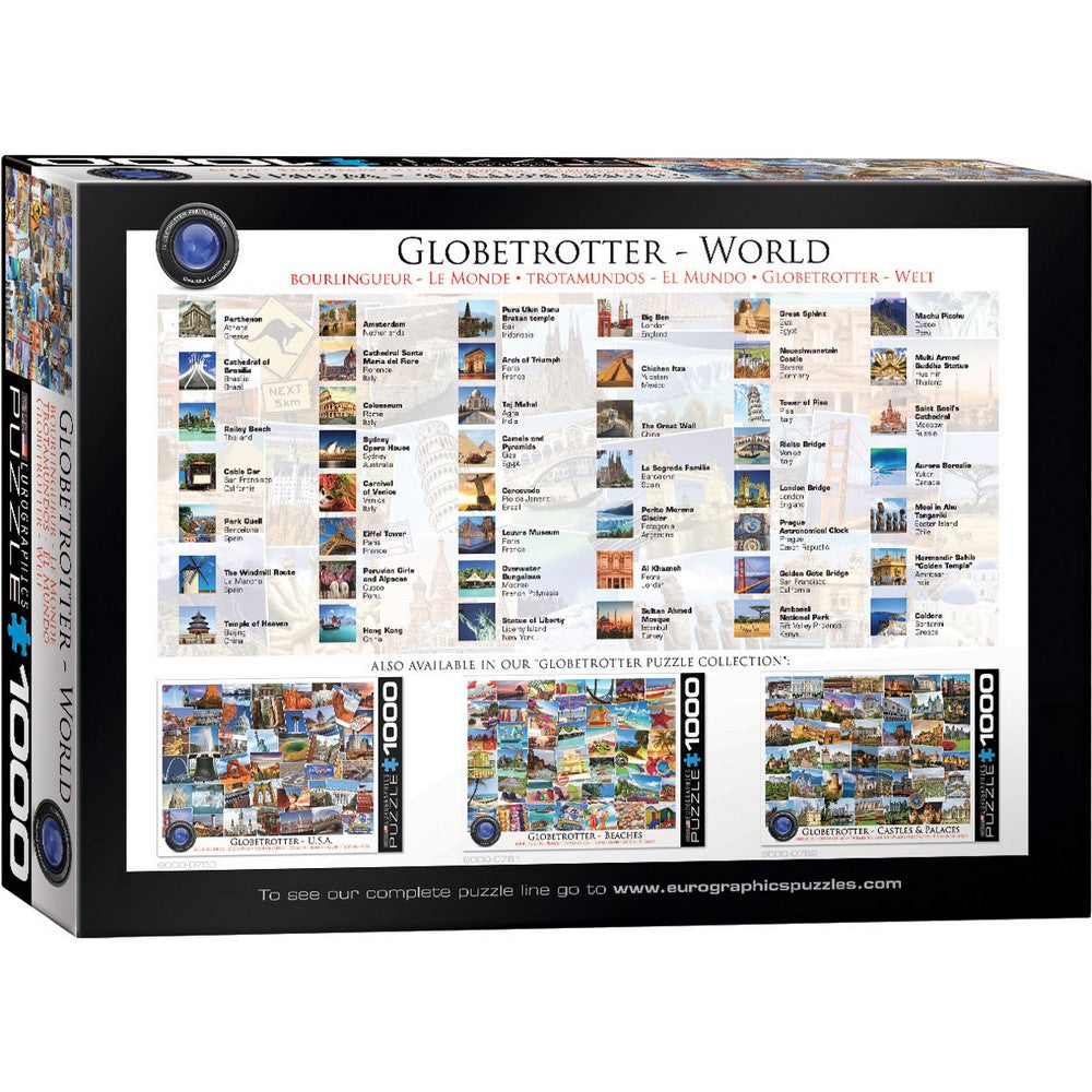 Puzzle - Globetrotter World 1000pc