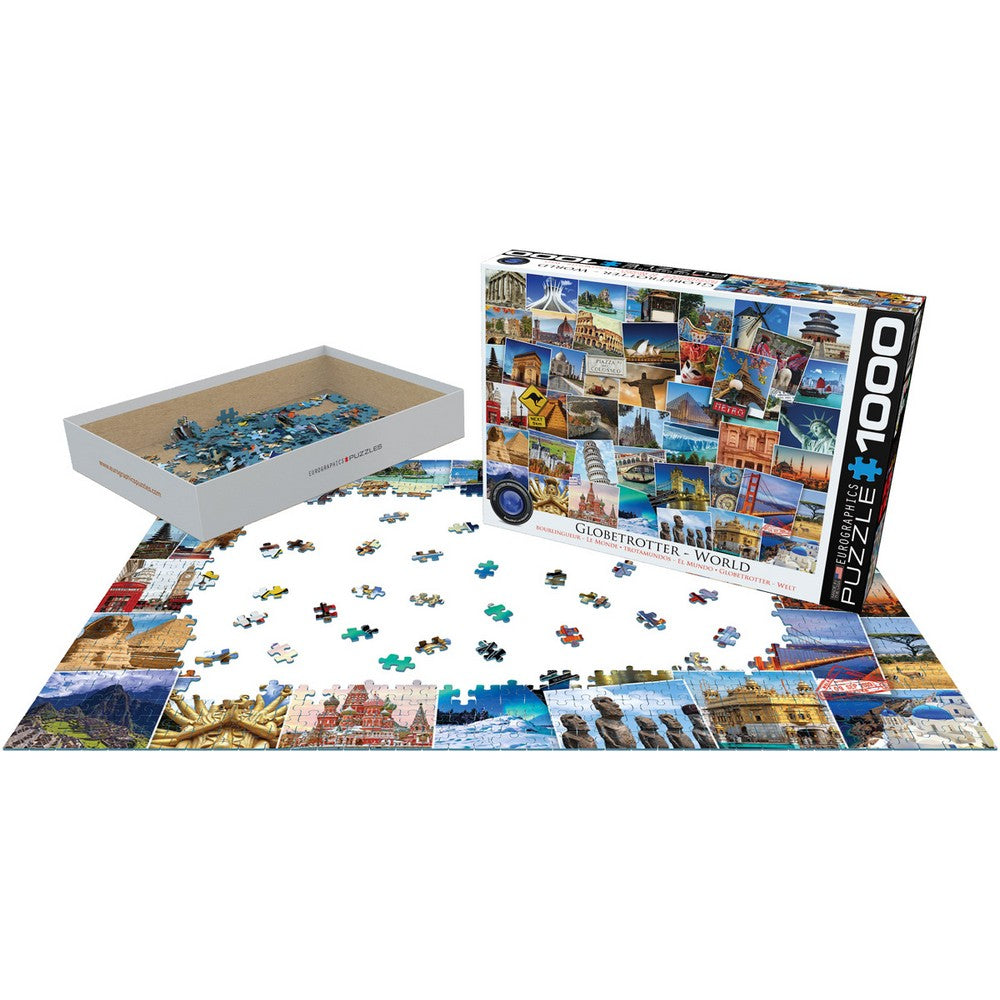 Puzzle - Globetrotter World 1000pc