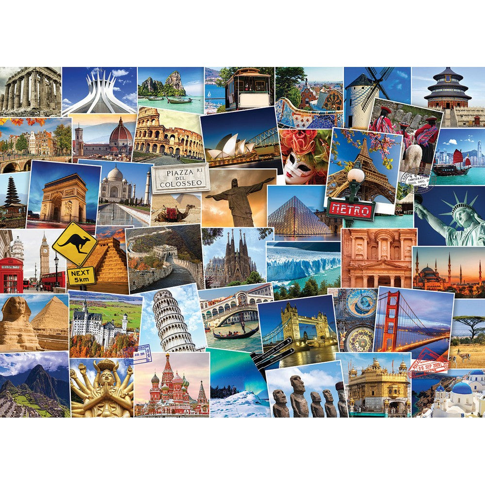 Puzzle - Globetrotter World 1000pc