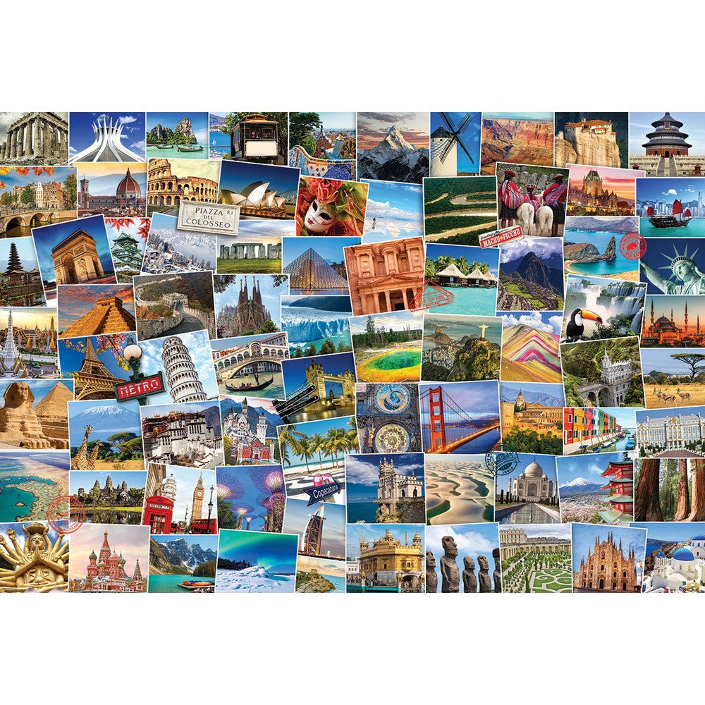 Puzzle - Globetrotter World 2000pc