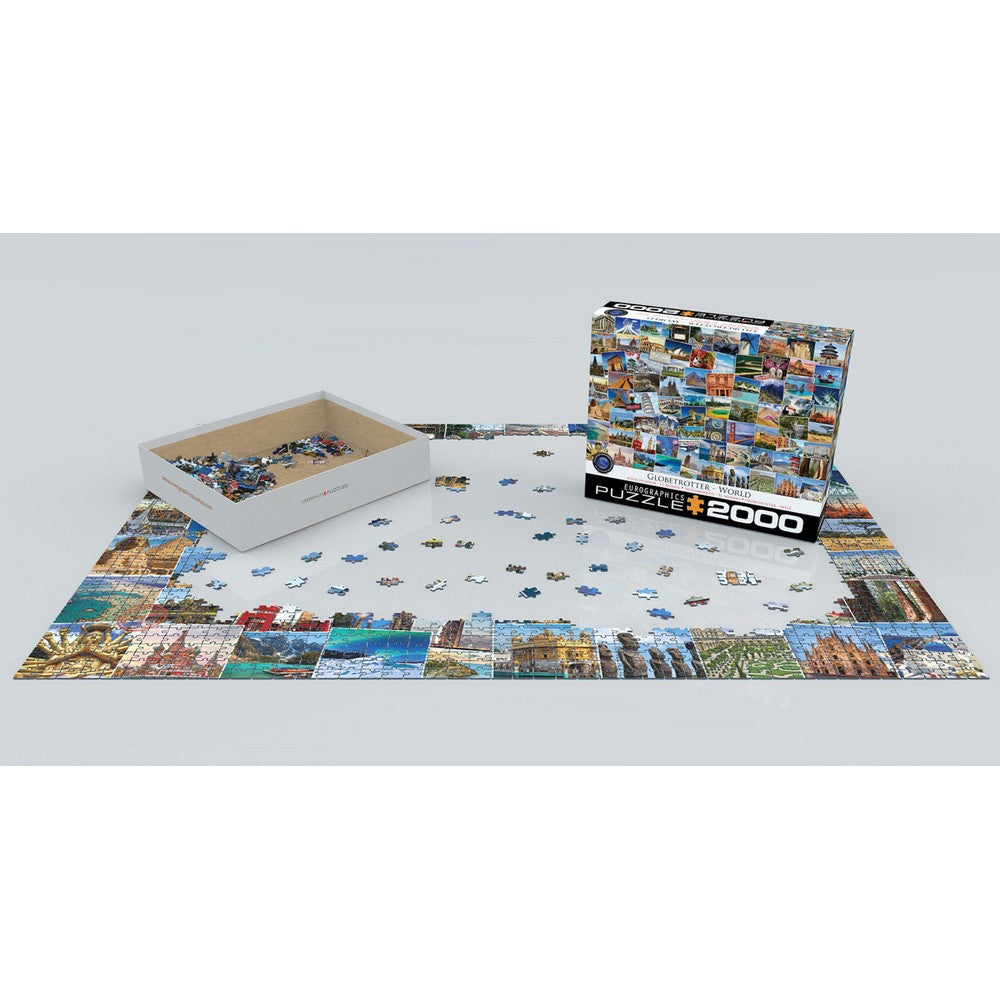 Puzzle - Globetrotter World 2000pc