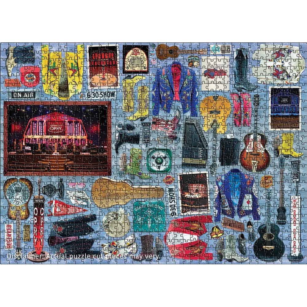 Puzzle - Eurographics - Grand Ole Opry Collage 1000pcs