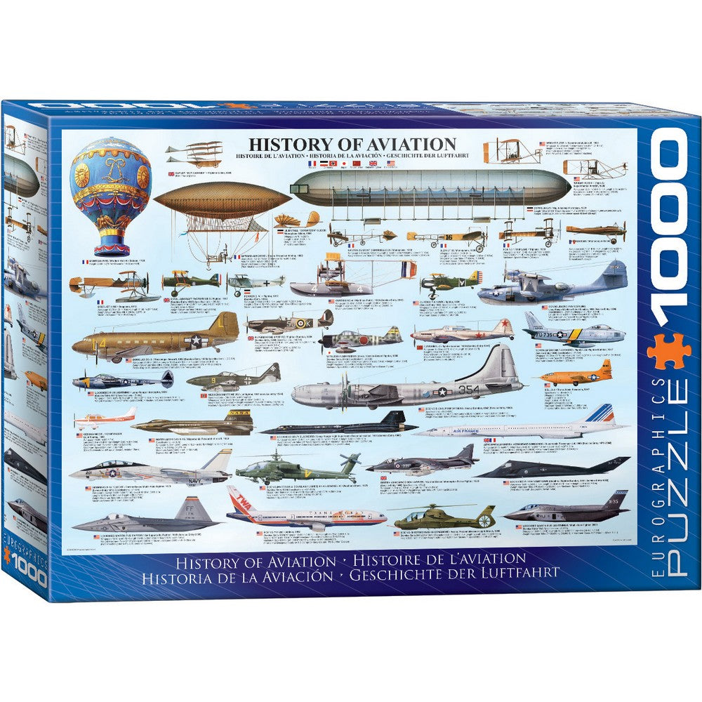 Puzzle - History Of Aviation 1000pc