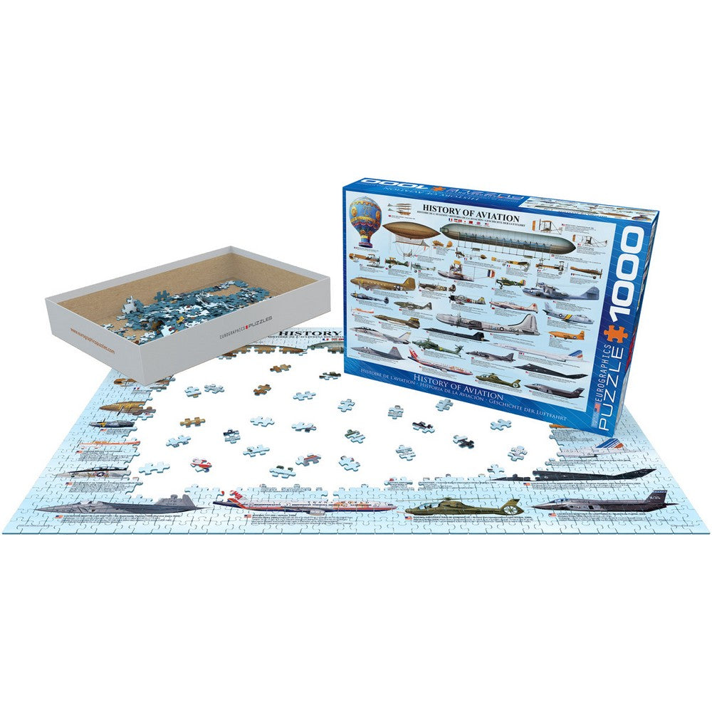 Puzzle - History Of Aviation 1000pc