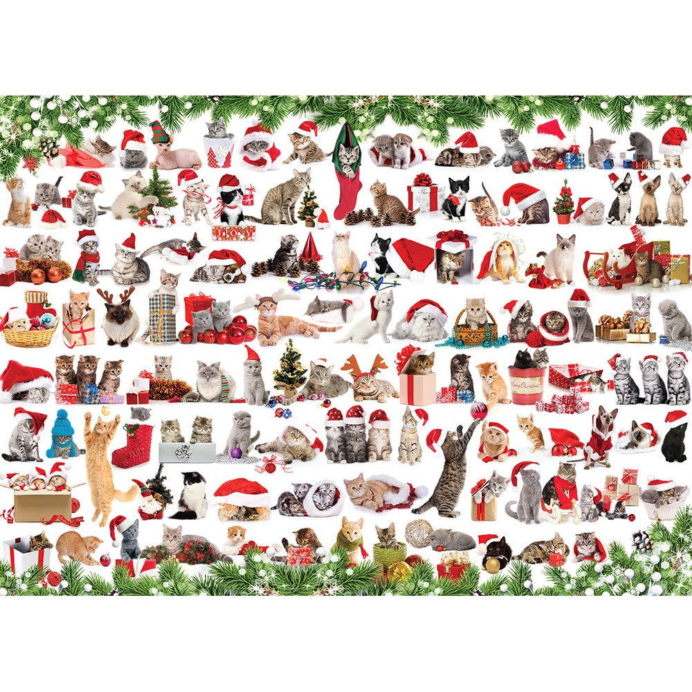 Puzzle - Eurographics - Holiday Cats 1000pc