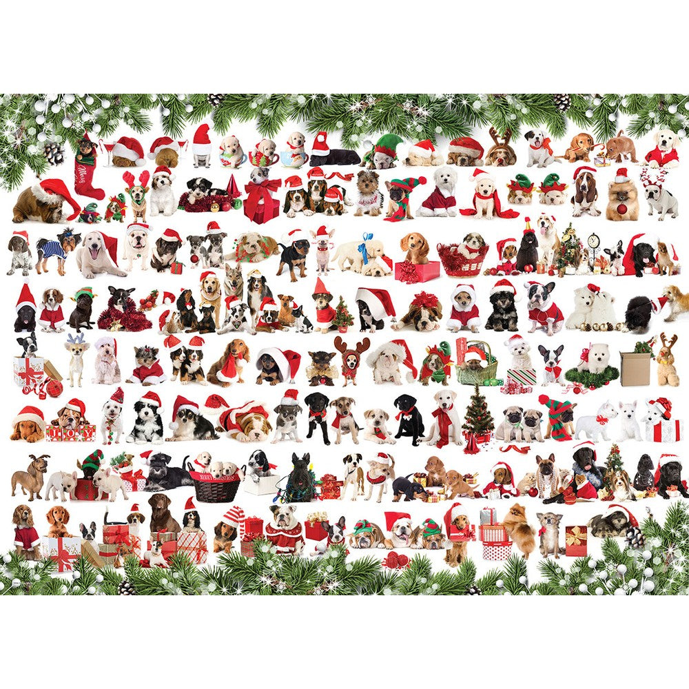 Puzzle - Holiday Dogs 1000pc
