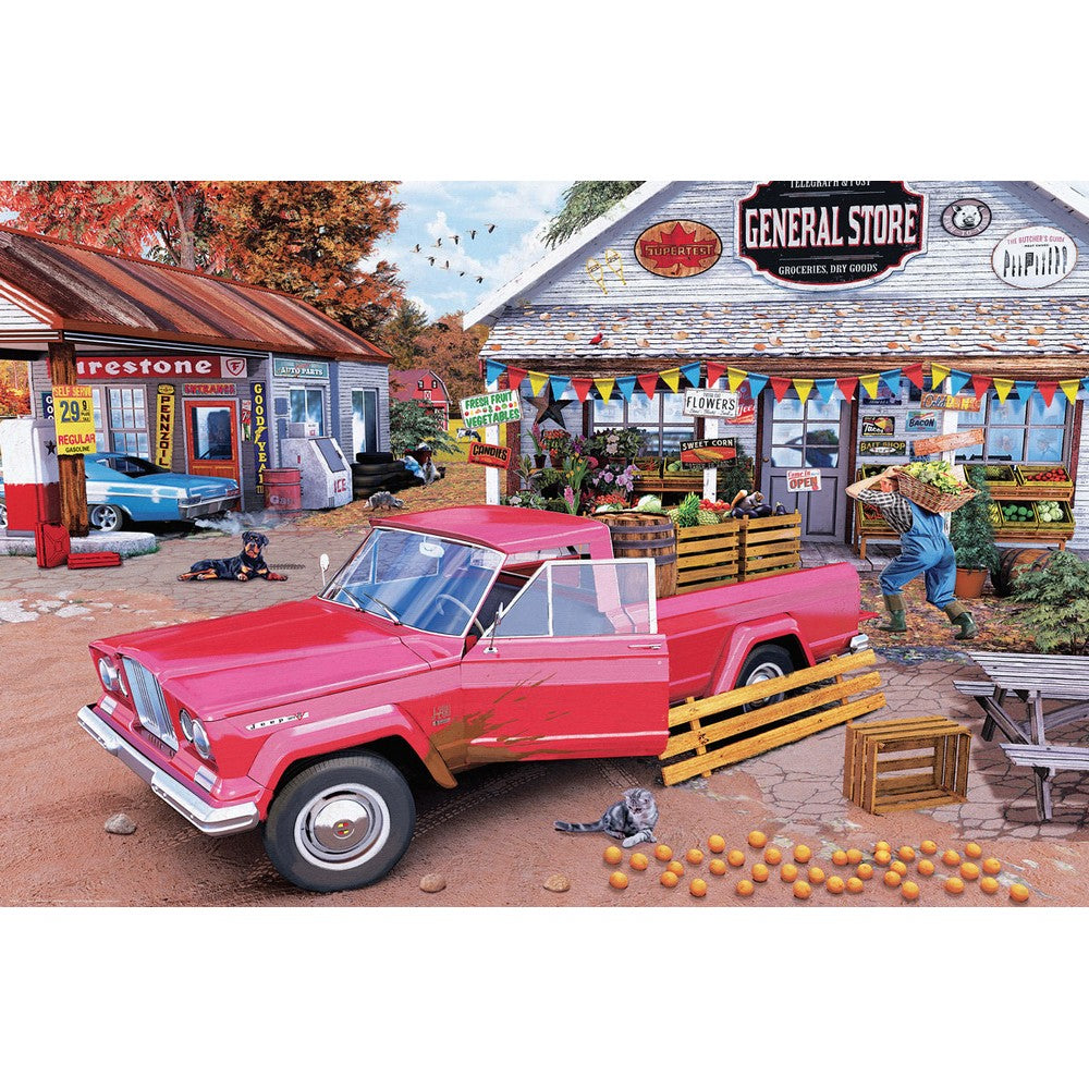 Puzzle - Eurographics - Jeep Farmer Truck 1000 pc