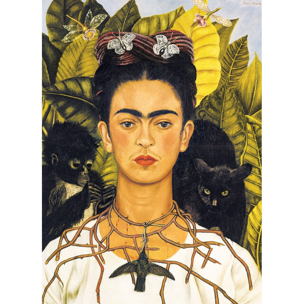 Puzzle - Eurographics - Kahlo; Thorn Necklace/Hummnbrd