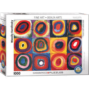 Puzzle - Eurographics - Kandinsky; Color Study Squares