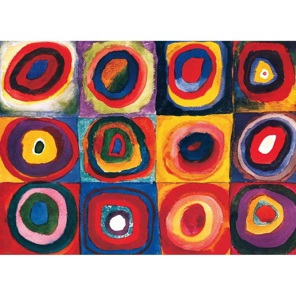 Puzzle - Eurographics - Kandinsky; Color Study Squares