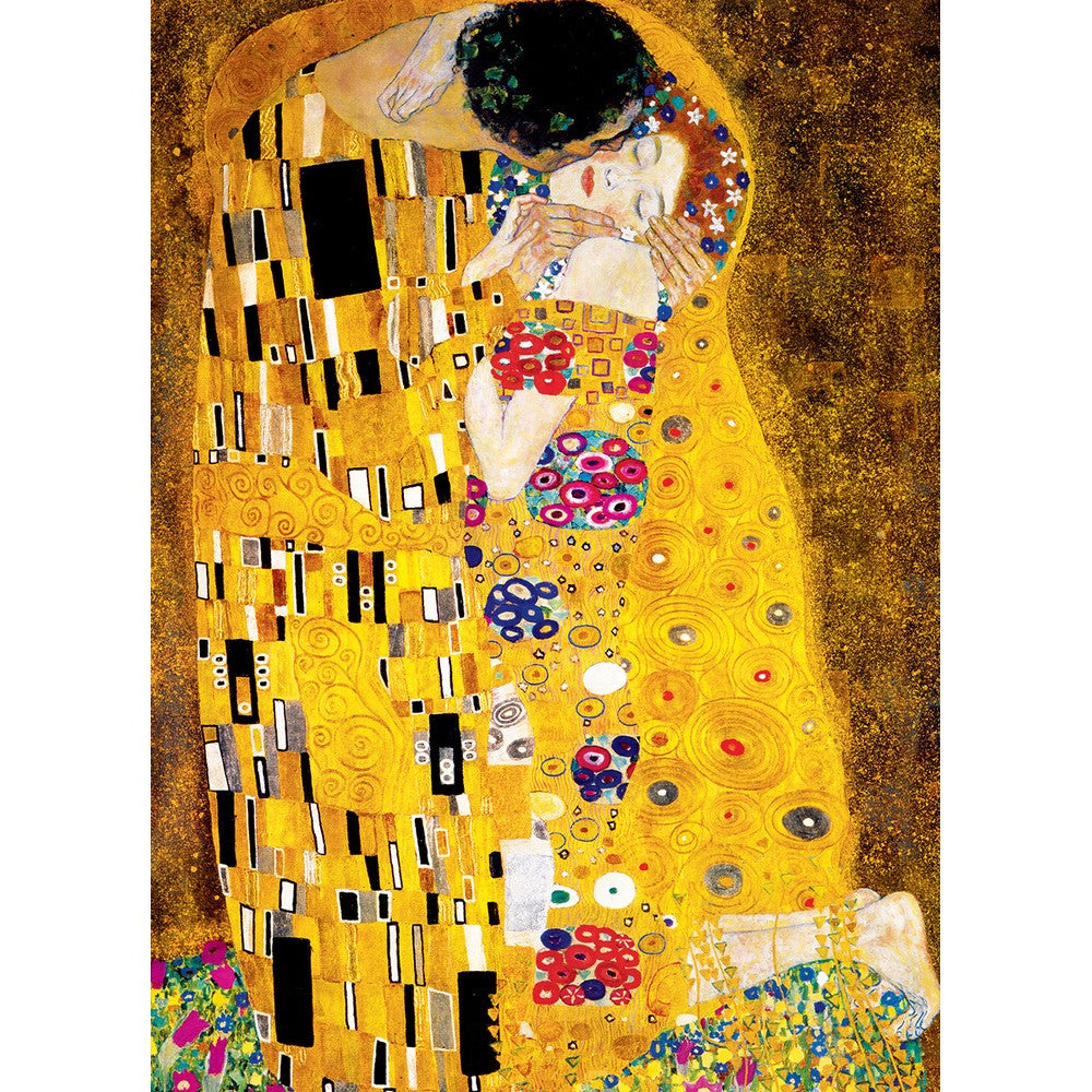 Puzzle - Eurographics - Klimt; The Kiss 1000 White Box