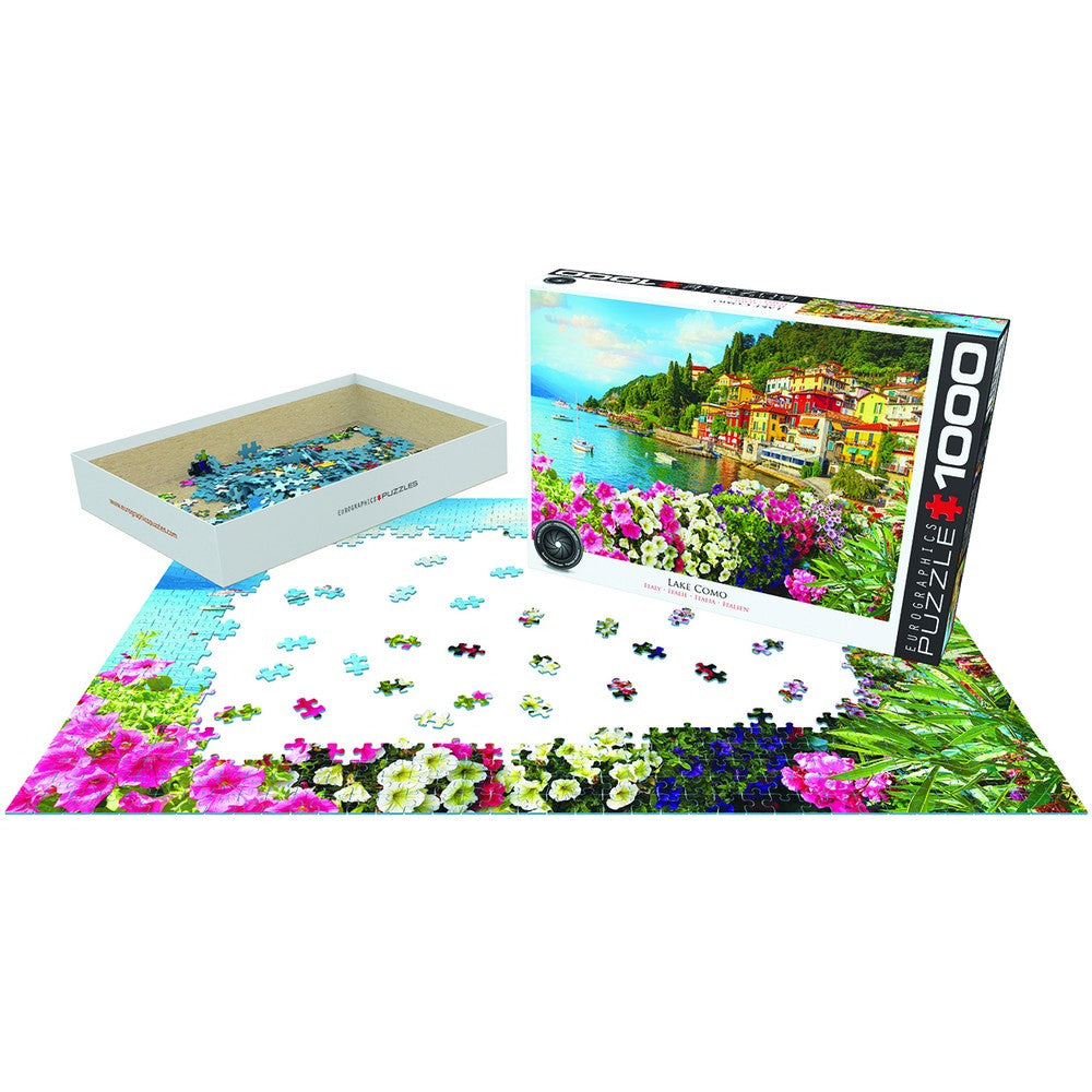 Puzzle - Eurographics - Lake Como Italy 1000pc
