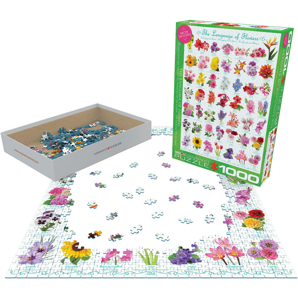 Puzzle - Eurographics - Language Of Flowers 1000pc
