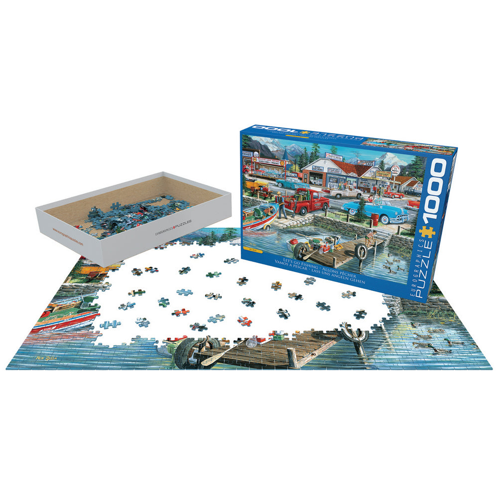 Puzzle - Let's Go Fishing 1000pc