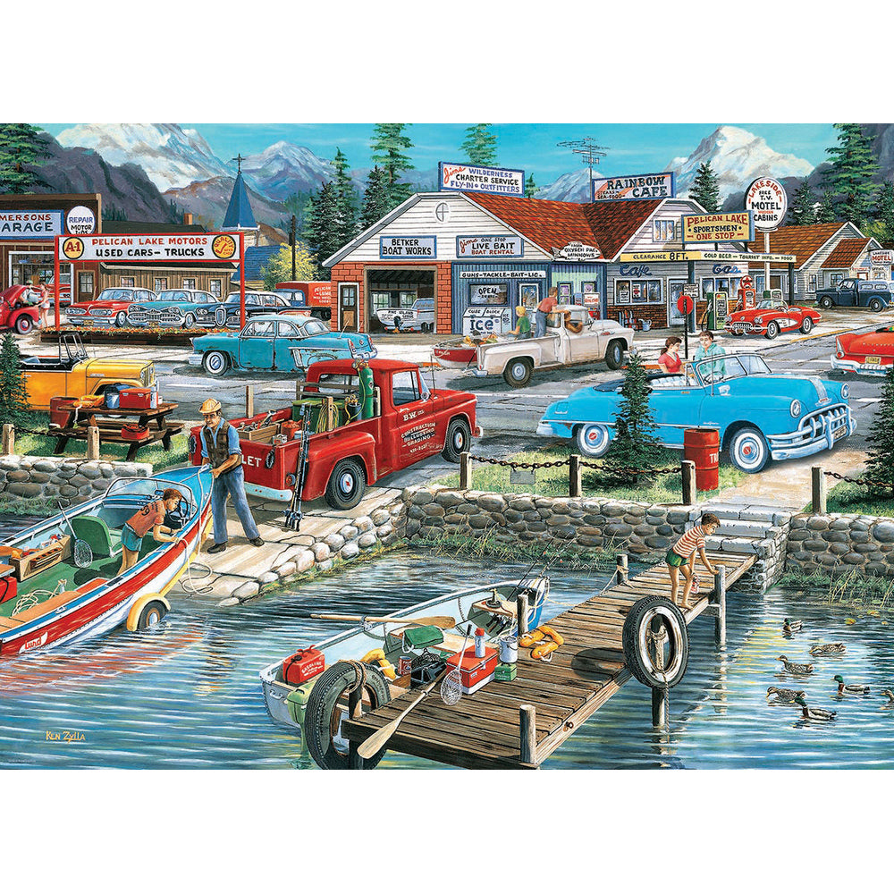 Puzzle - Let's Go Fishing 1000pc