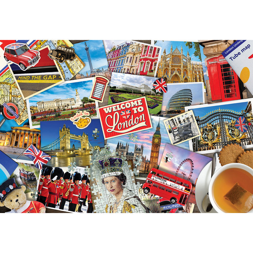 Puzzle - Eurographics - London Bus 550pc *Tin*