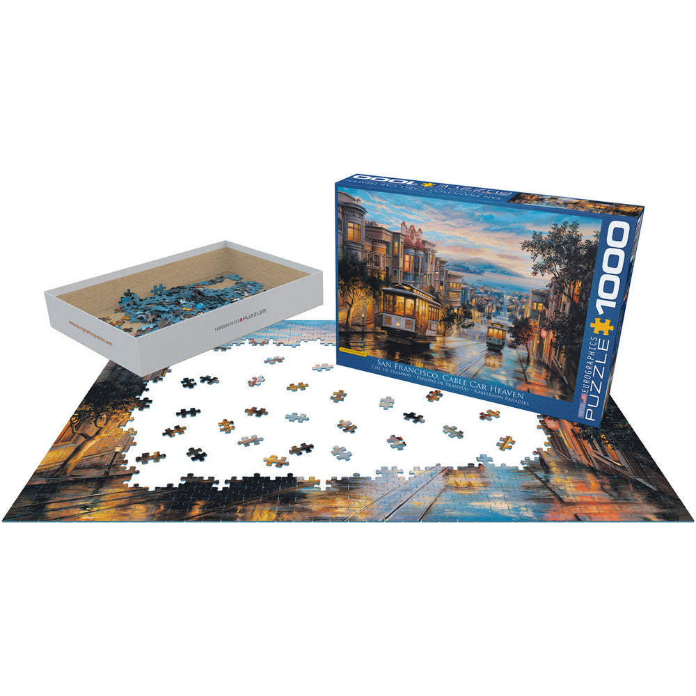 Puzzle - Lushpin Cable Car Heaven 1000P