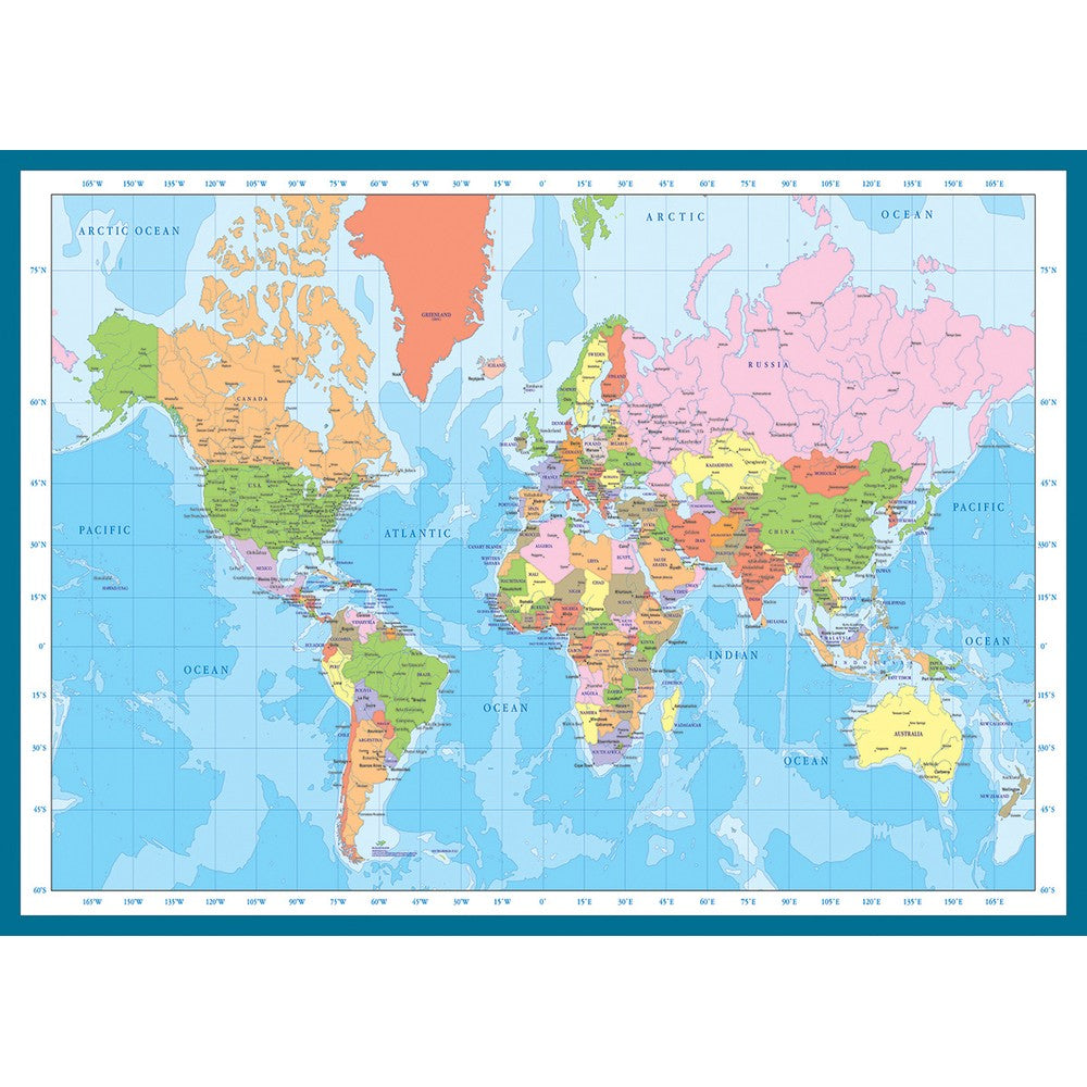 Puzzle - Eurographics - Map Of The World 1000pc