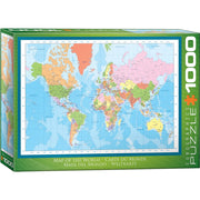 Puzzle - Eurographics - Map Of The World 1000pc
