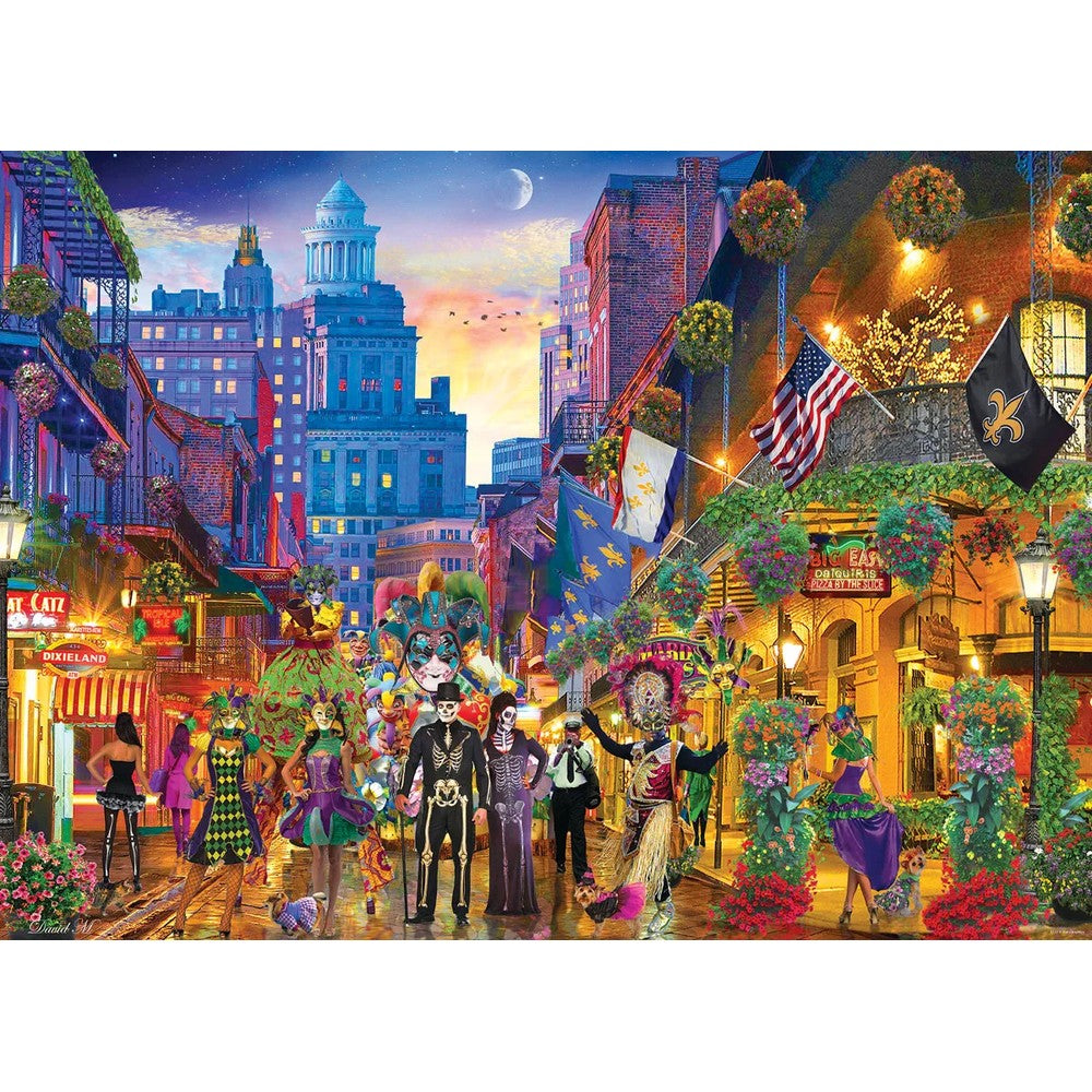 Puzzle - Eurographics - Mardi Gra New Orleans 1000pcs