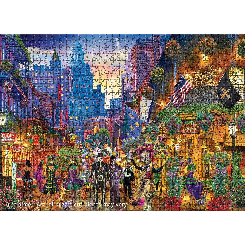 Puzzle - Eurographics - Mardi Gra New Orleans 1000pcs