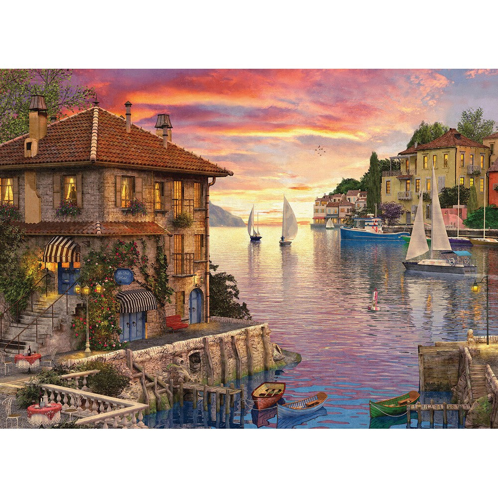 Puzzle - Eurographics - Mediterranean Harbor 1000pc