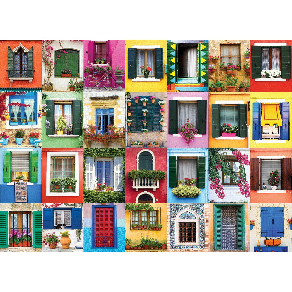 Puzzle - Eurographics - Mediterranean Windows 1000pc