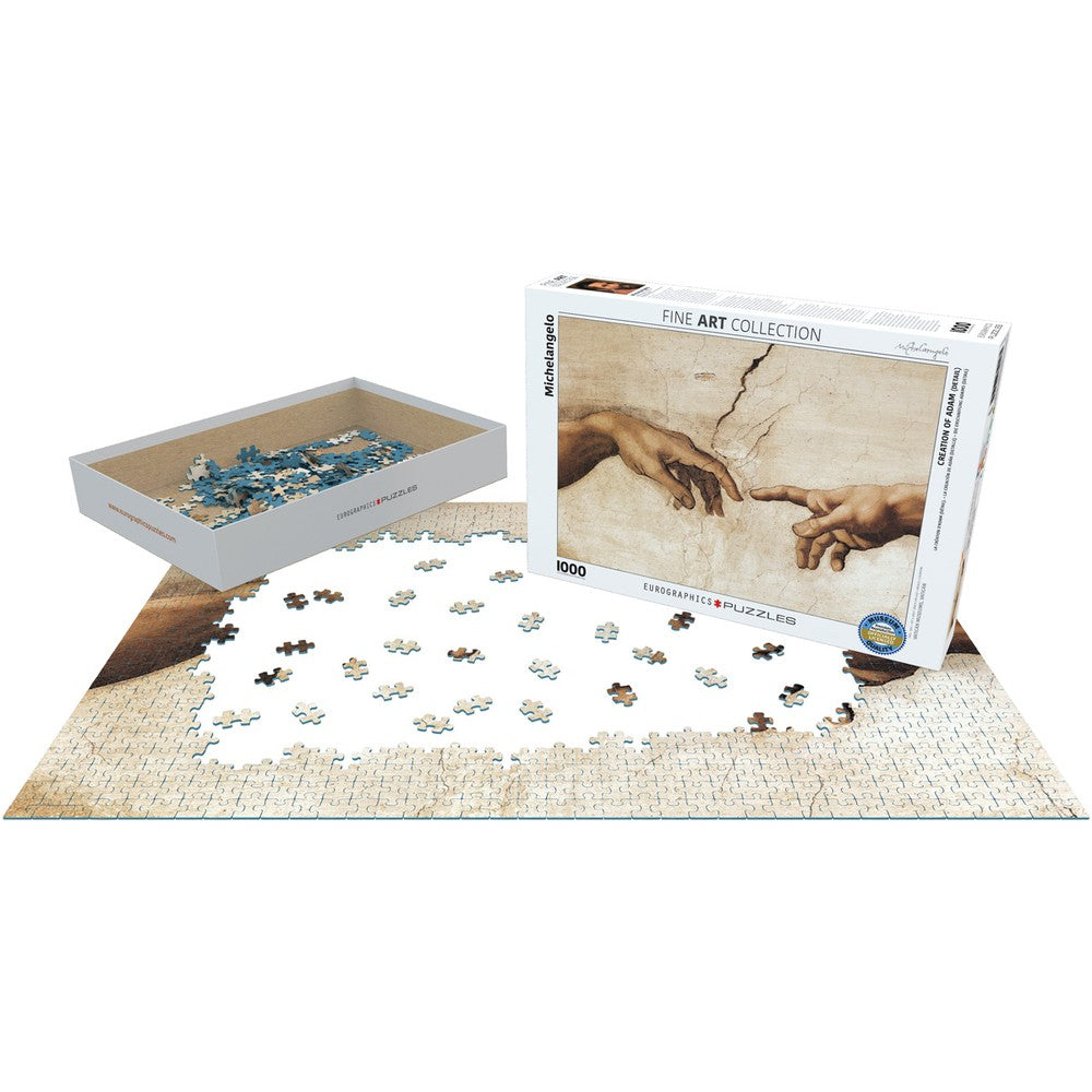 Puzzle - Eurographics - Michelangelo; Creation Of Adam