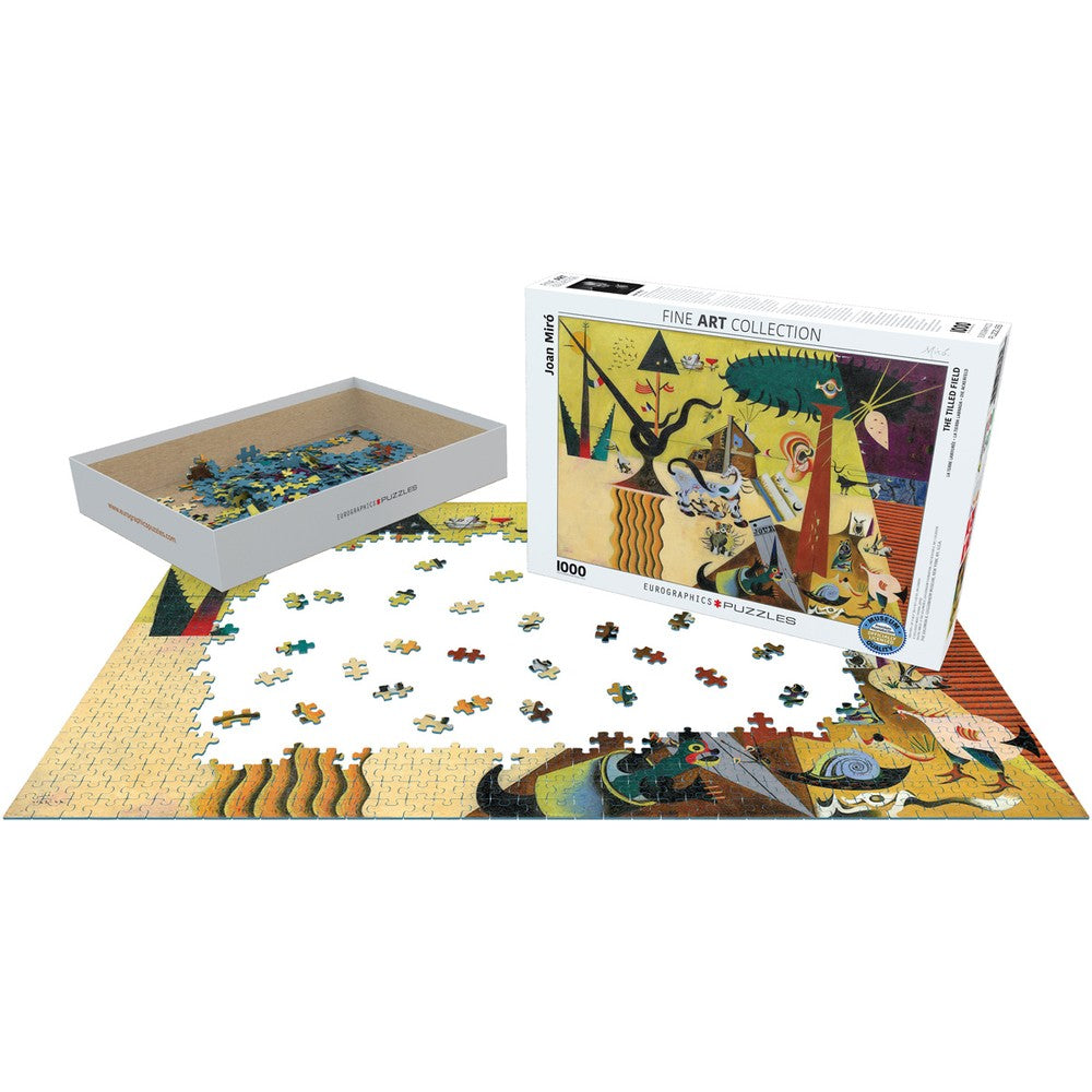 Puzzle - Miro; The Tilled Field 1000pc